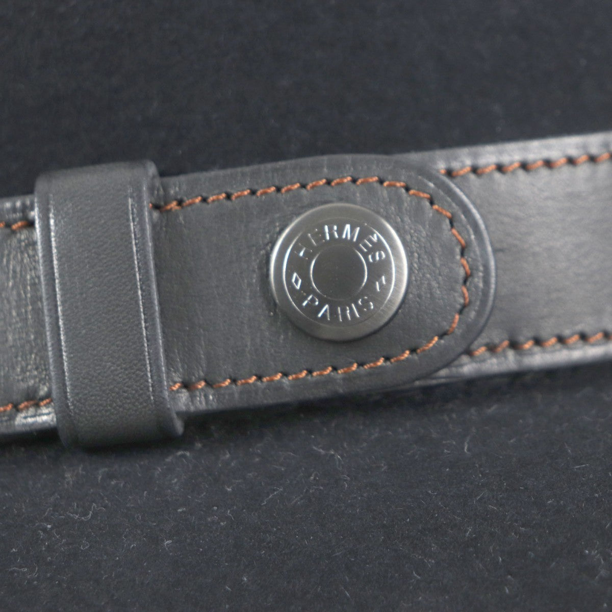 HERMES hat Lapin black