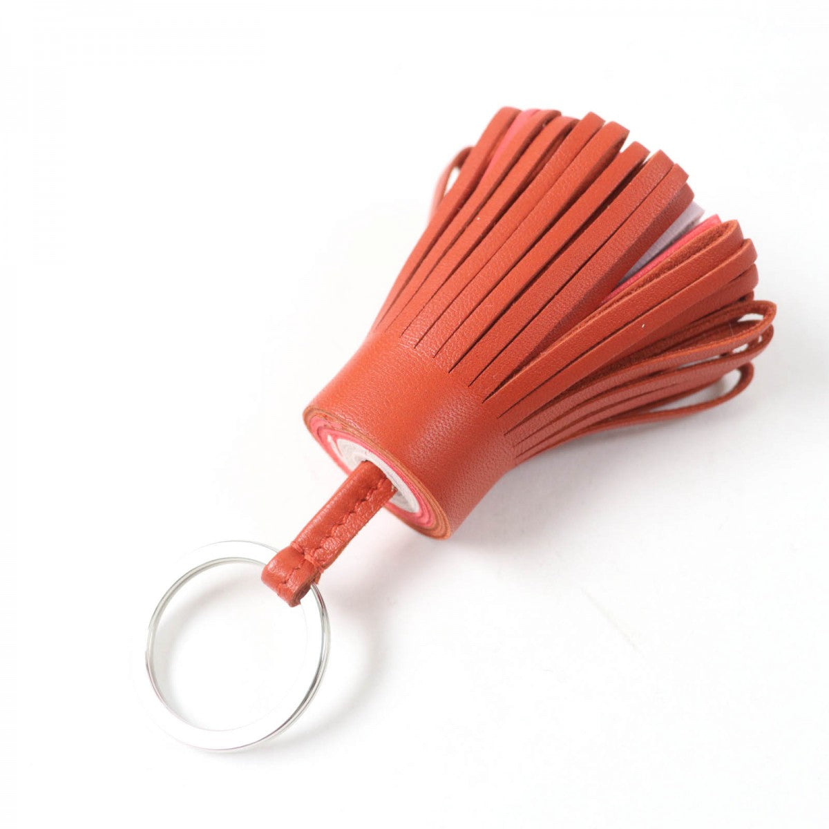 HERMES Bag charm Anyo Miro Orange Carmen