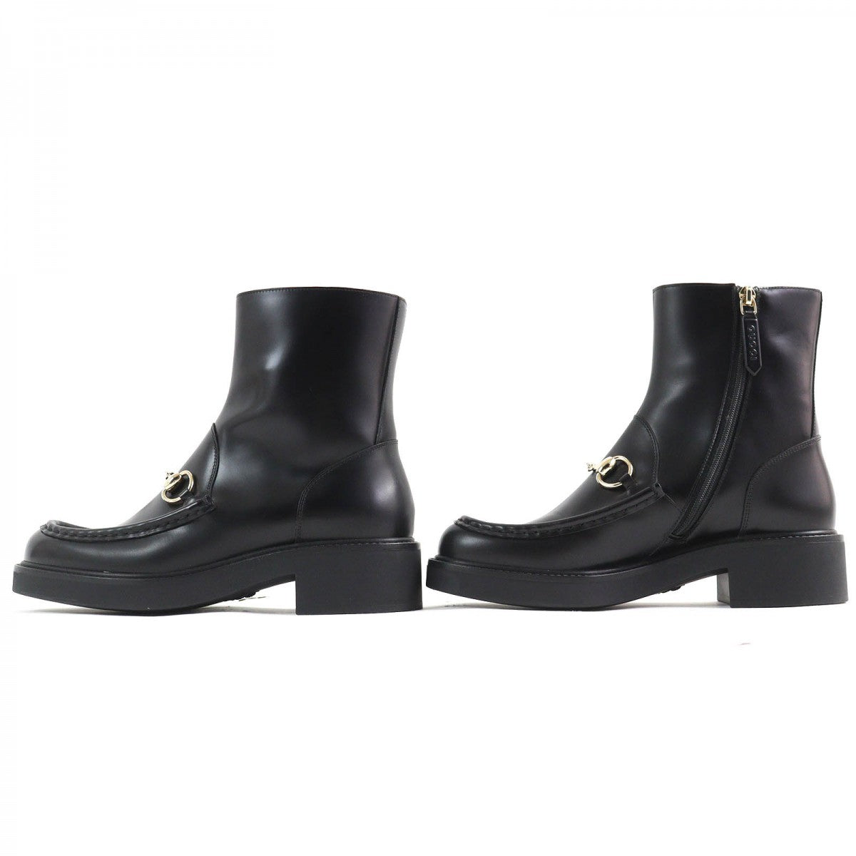 GUCCI Ankle boots 798724 leather black 37