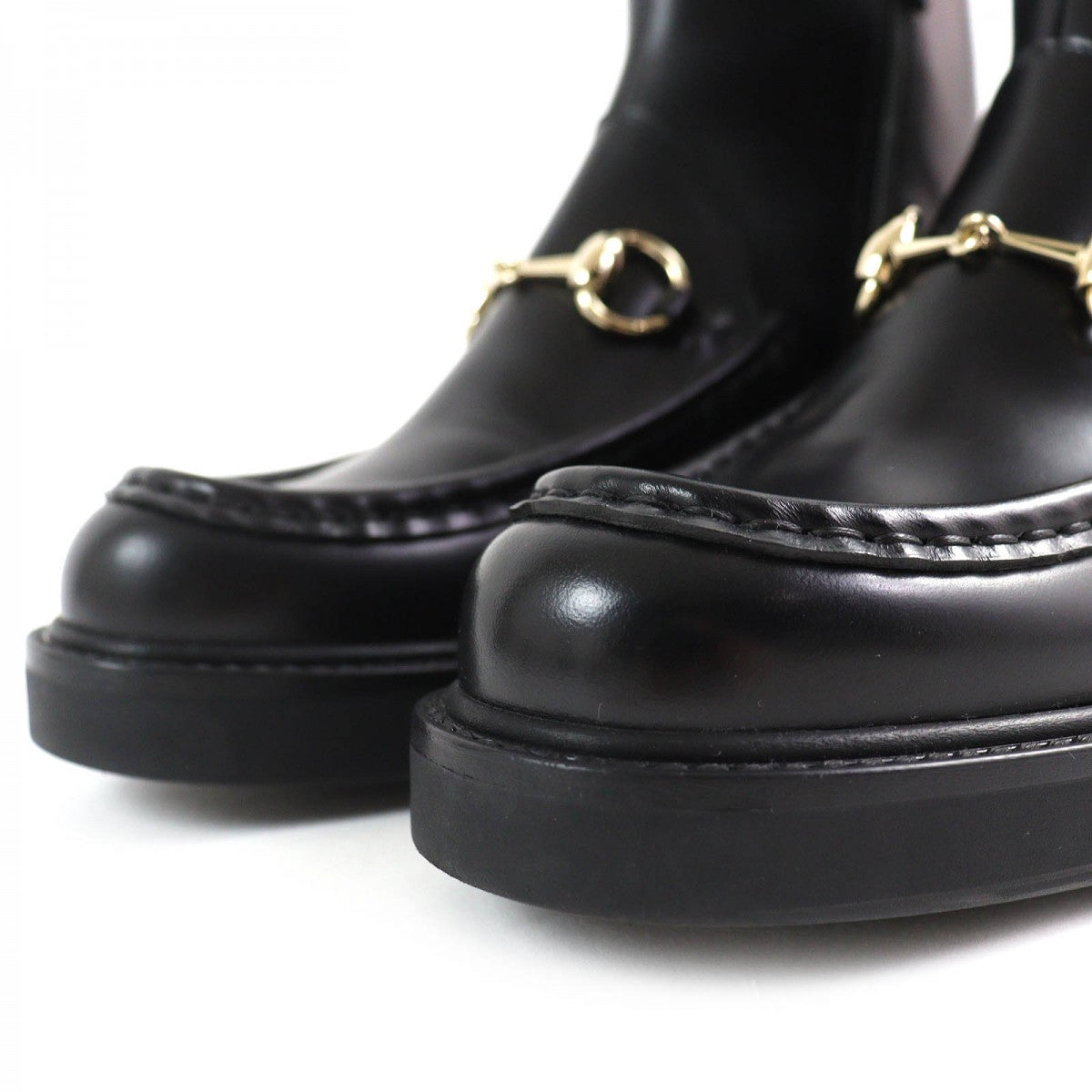GUCCI Ankle boots 798724 leather black 37