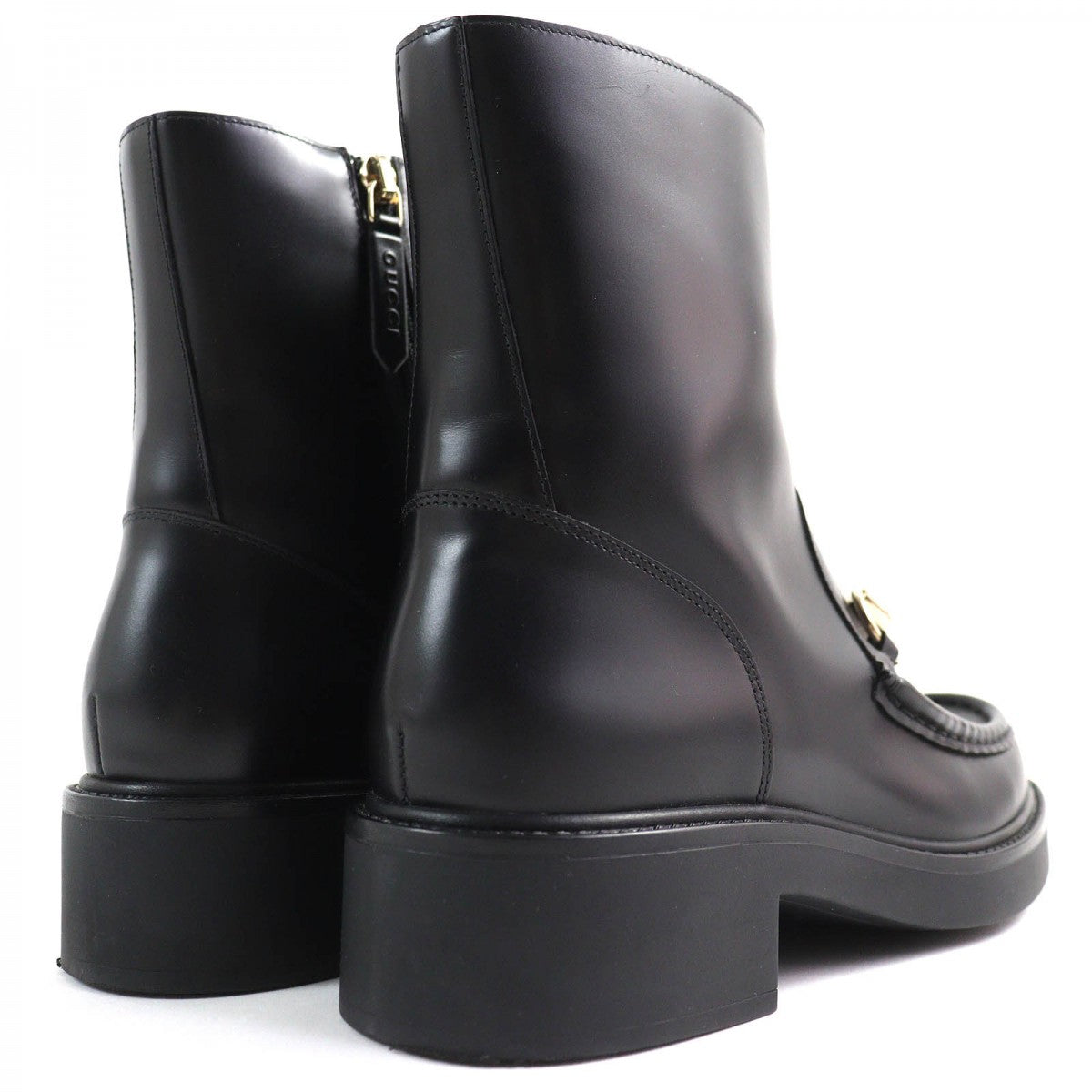 GUCCI Ankle boots 798724 leather black 37