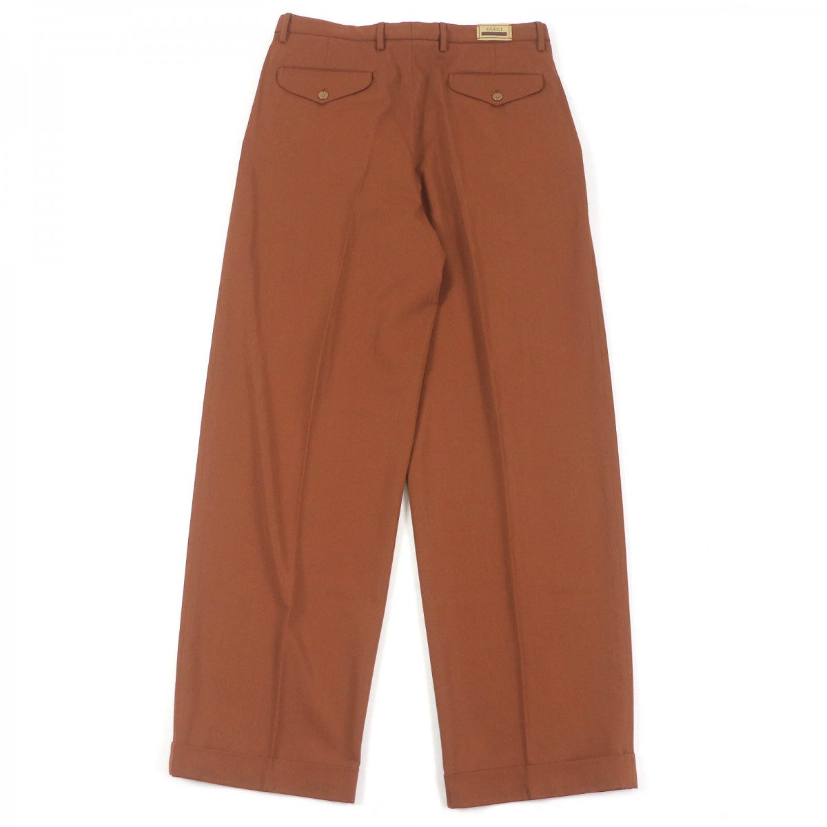 GUCCI slacks 690474 wool Brown 48