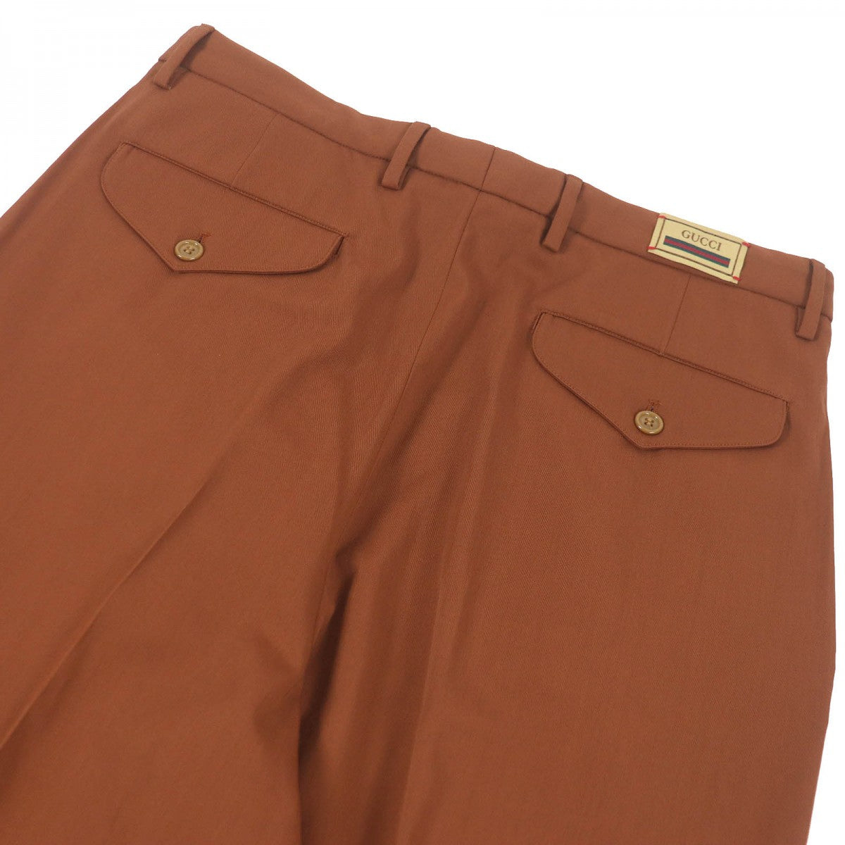 GUCCI slacks 690474 wool Brown 48