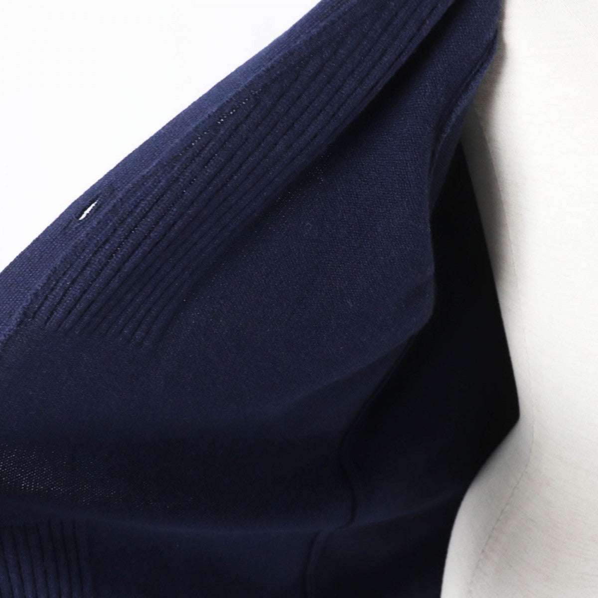 HERMES cardigan cashmere Dark navy 38