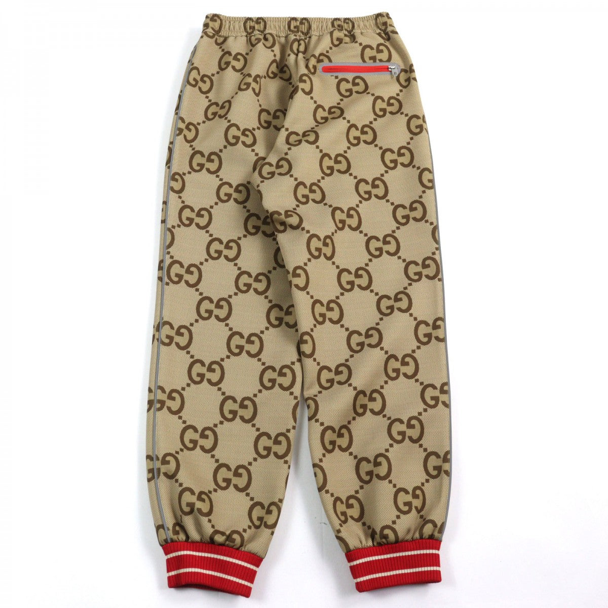 GUCCI Pants 676473 polyester Brown type All-over pattern XS