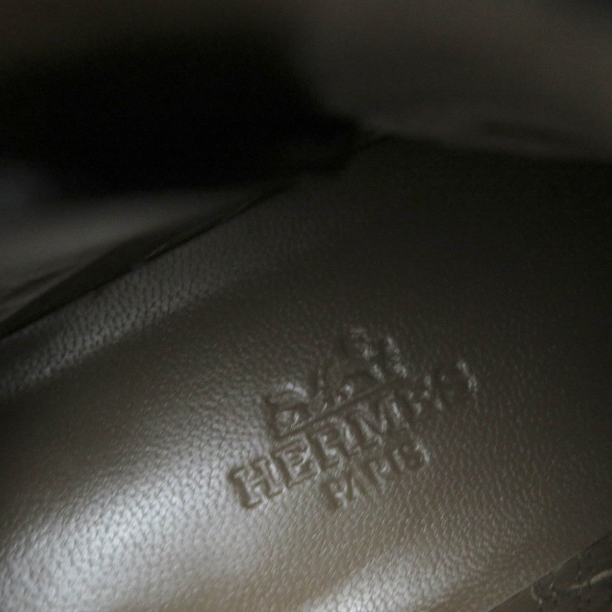 HERMES short boots leather black Neo 36.5