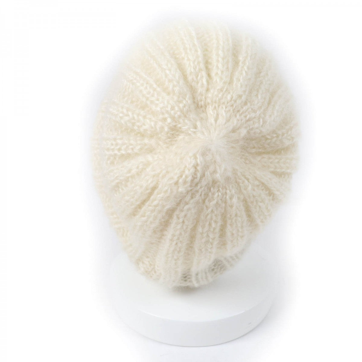 GUCCI Knit cap 331985 mohair Ivory L