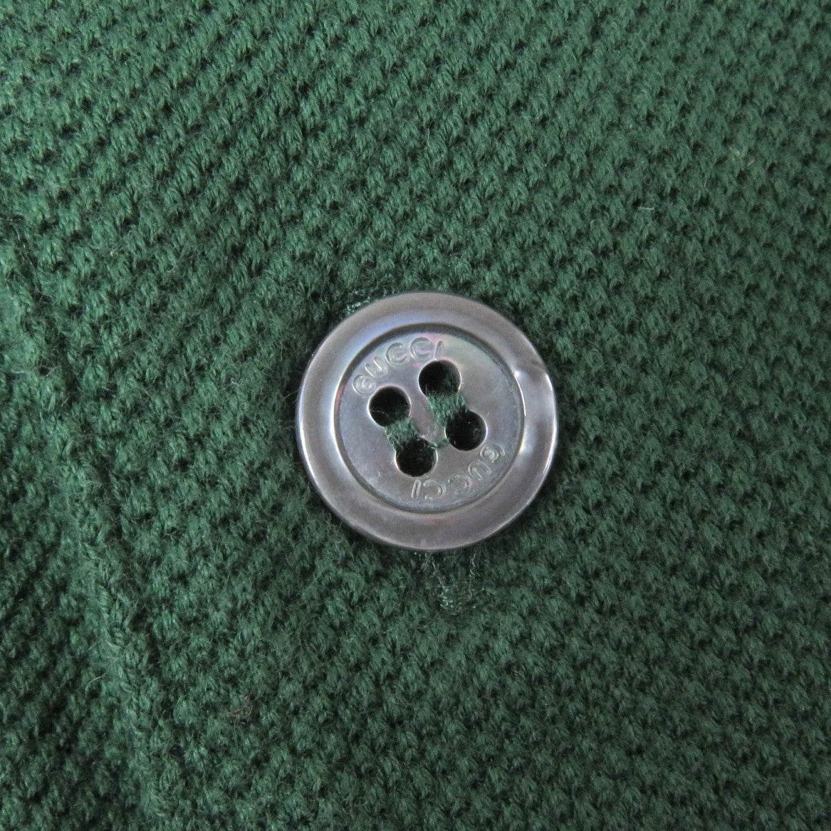 GUCCI Short sleeve polo shirt 431039 cotton green S