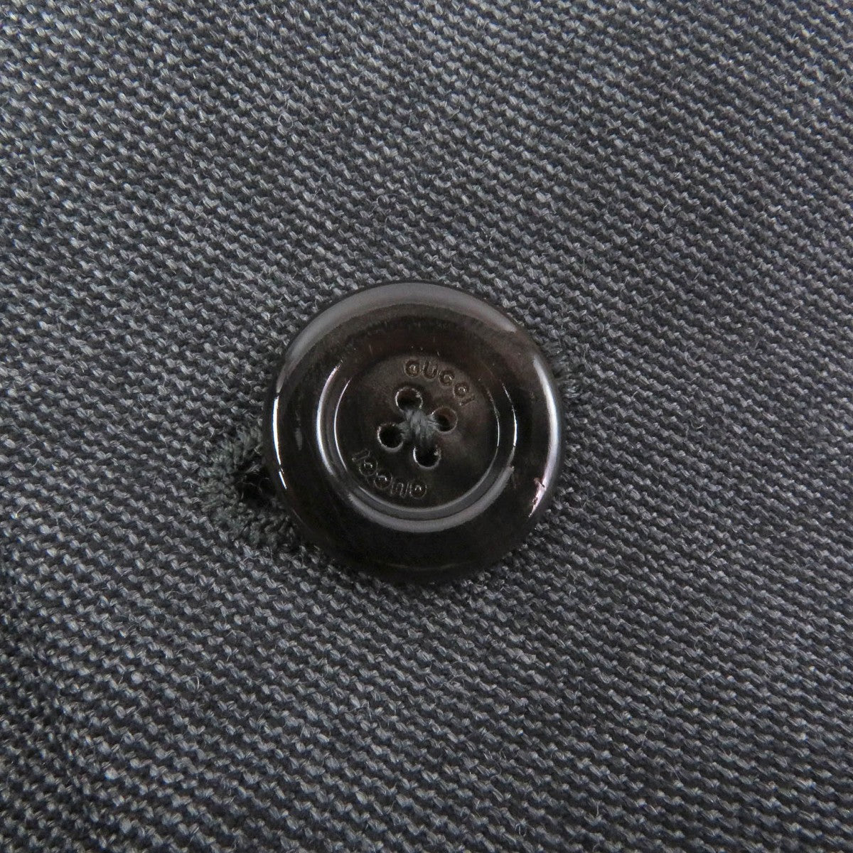 GUCCI tailored jacket 625378 wool gray 50