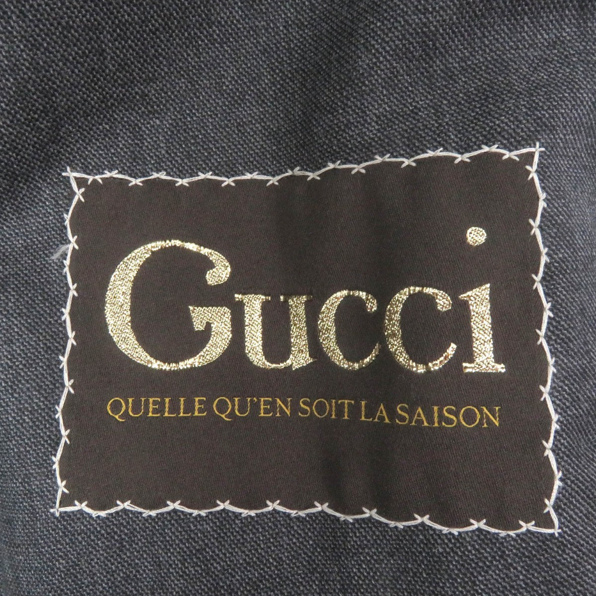 GUCCI tailored jacket 625378 wool gray 50