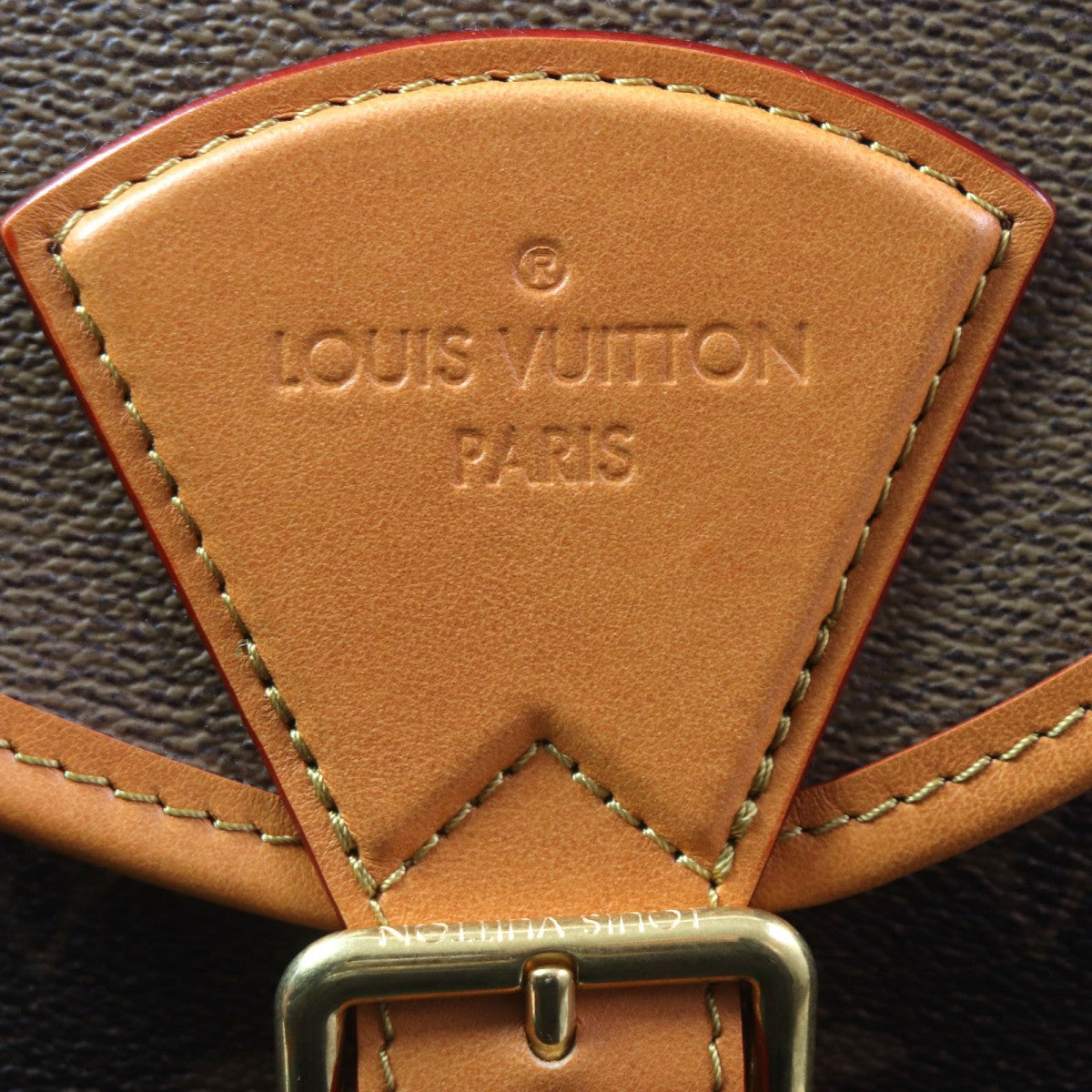 LOUIS VUITTON Backpack M11540 Monogram Dust Canvas Monogram Brown Monogram Dust Montsouris Backpack
