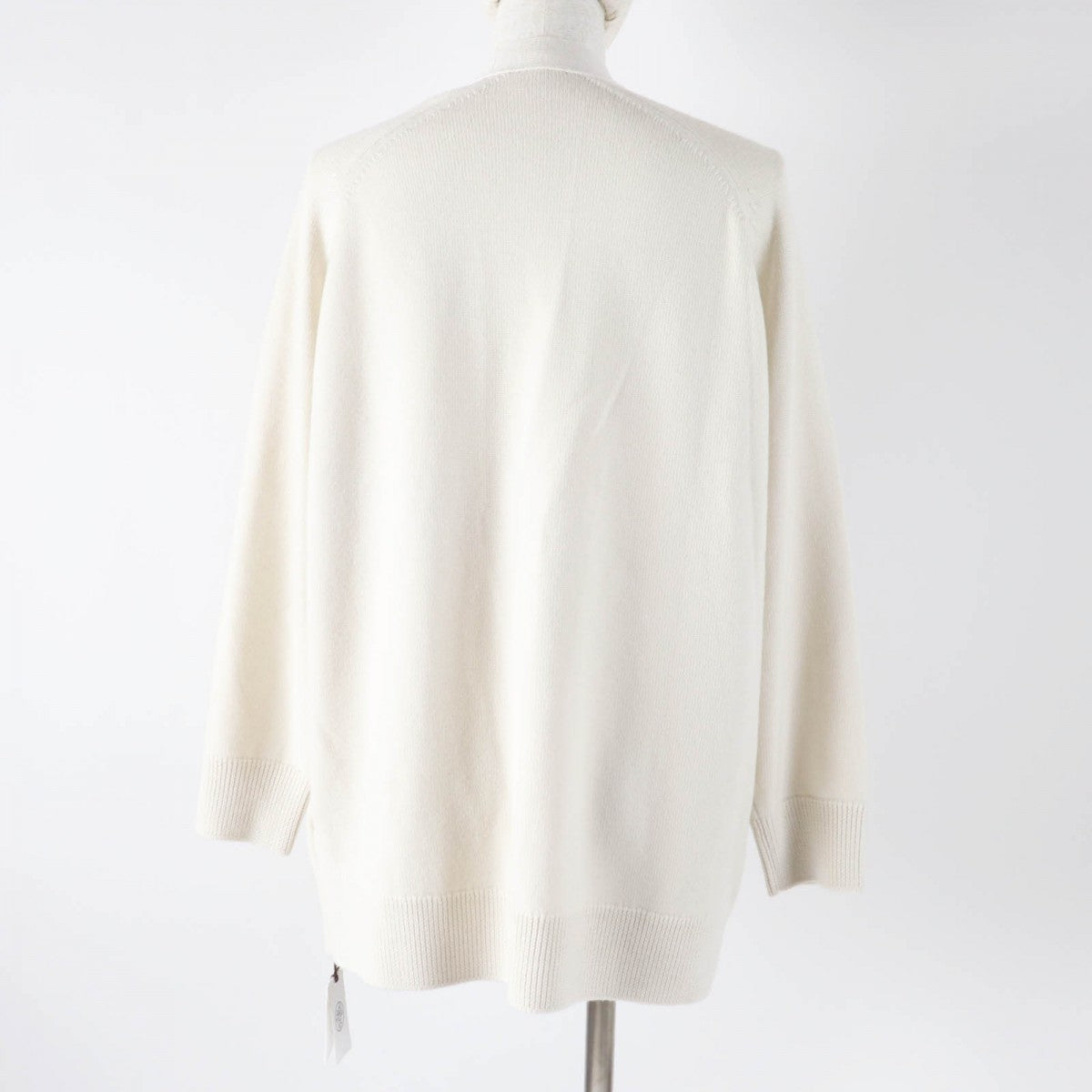 HERMES cardigan 2H2704DN wool cream 40