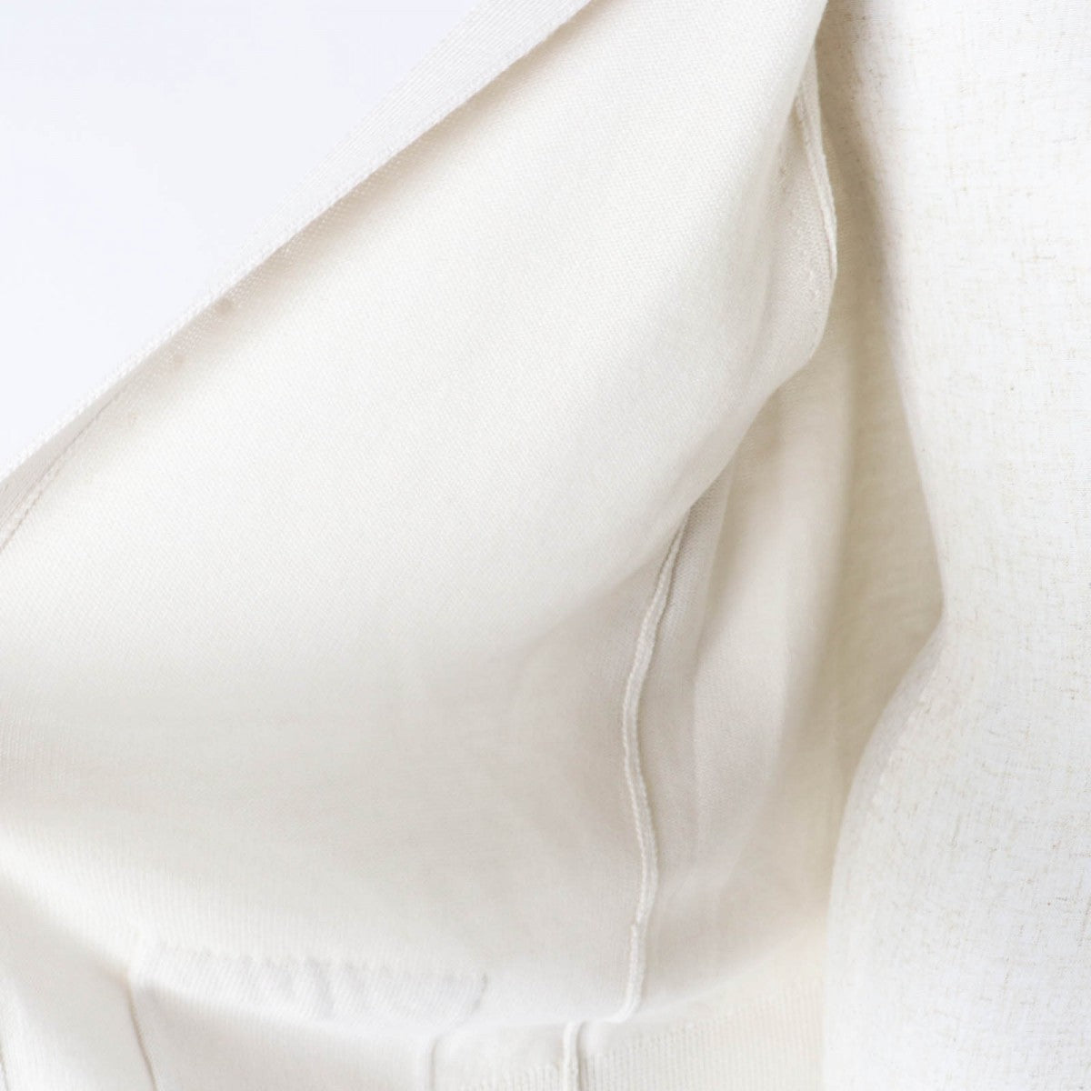 HERMES cardigan 2H2704DN wool cream 40