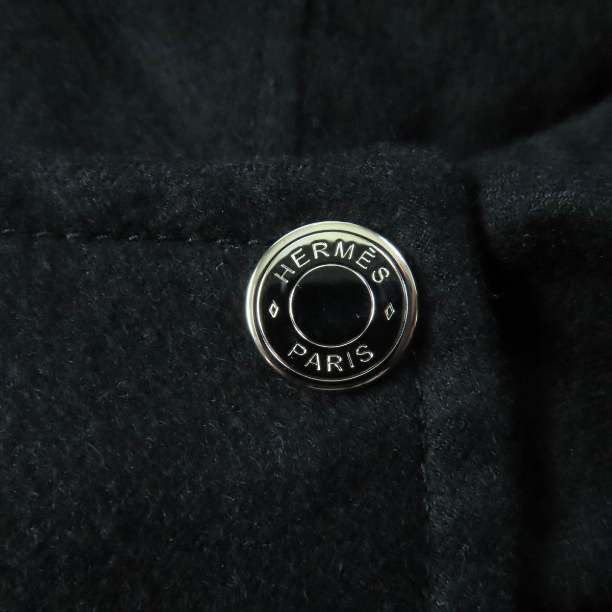 HERMES one piece 2E0145DI cashmere black 34