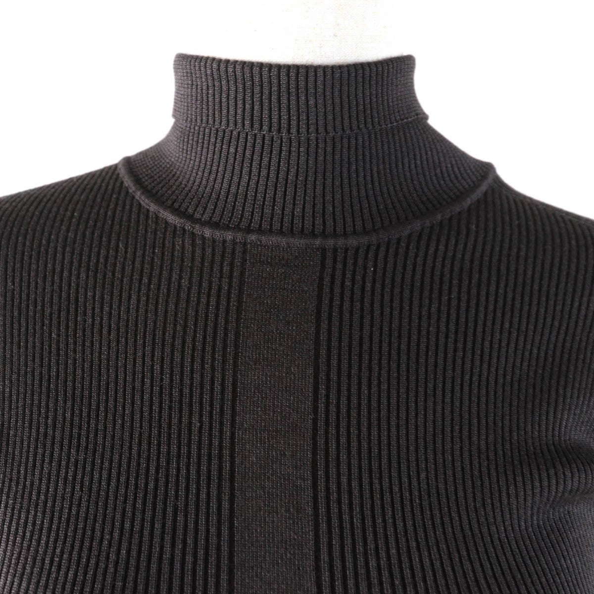 HERMES knit 4H2624D9 silk Dark brown 34