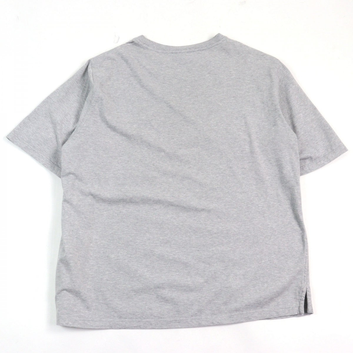 HERMES Short sleeve T-shirt cotton Gray type Equestrian Puzzle M
