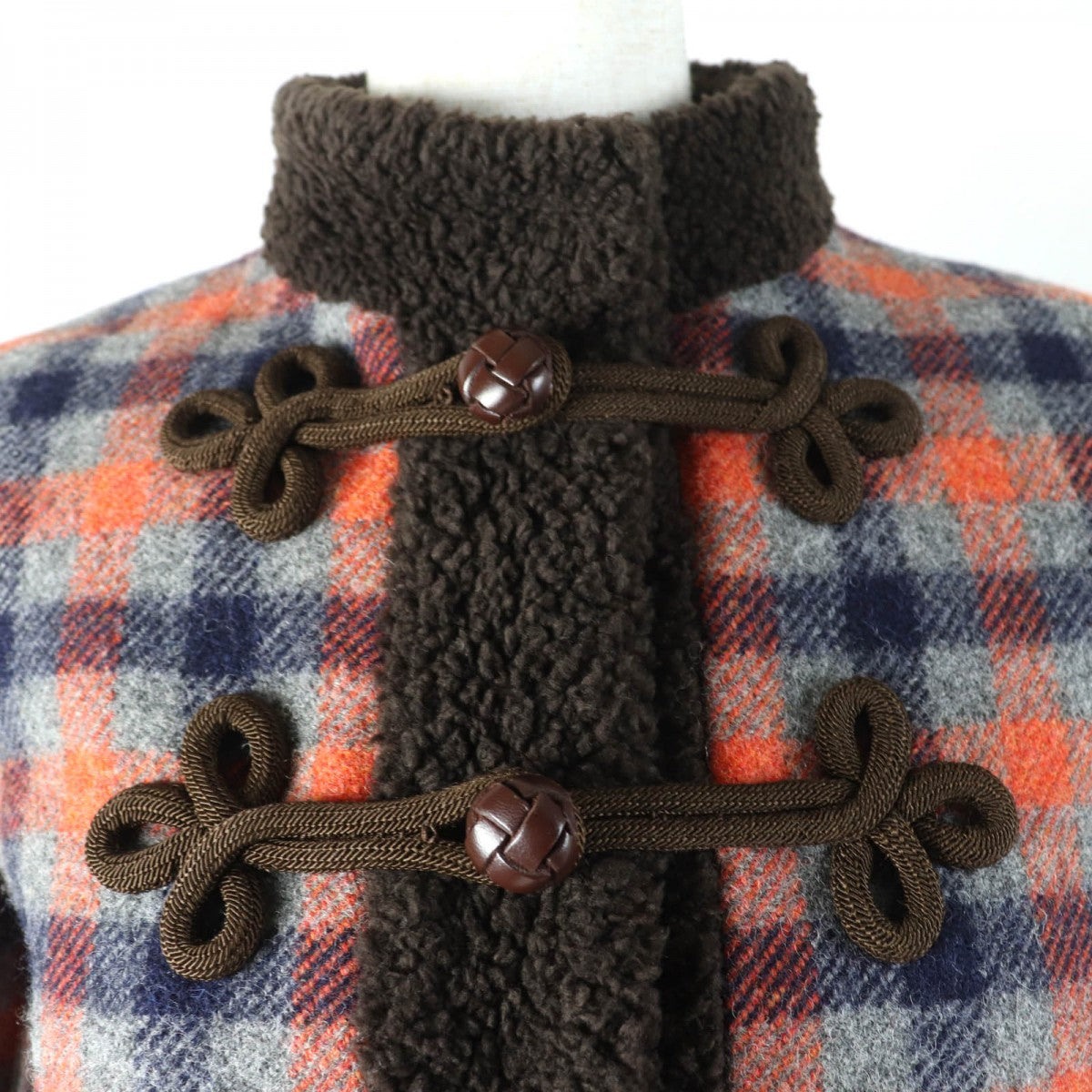 GUCCI coat 633365 wool multicolor 36
