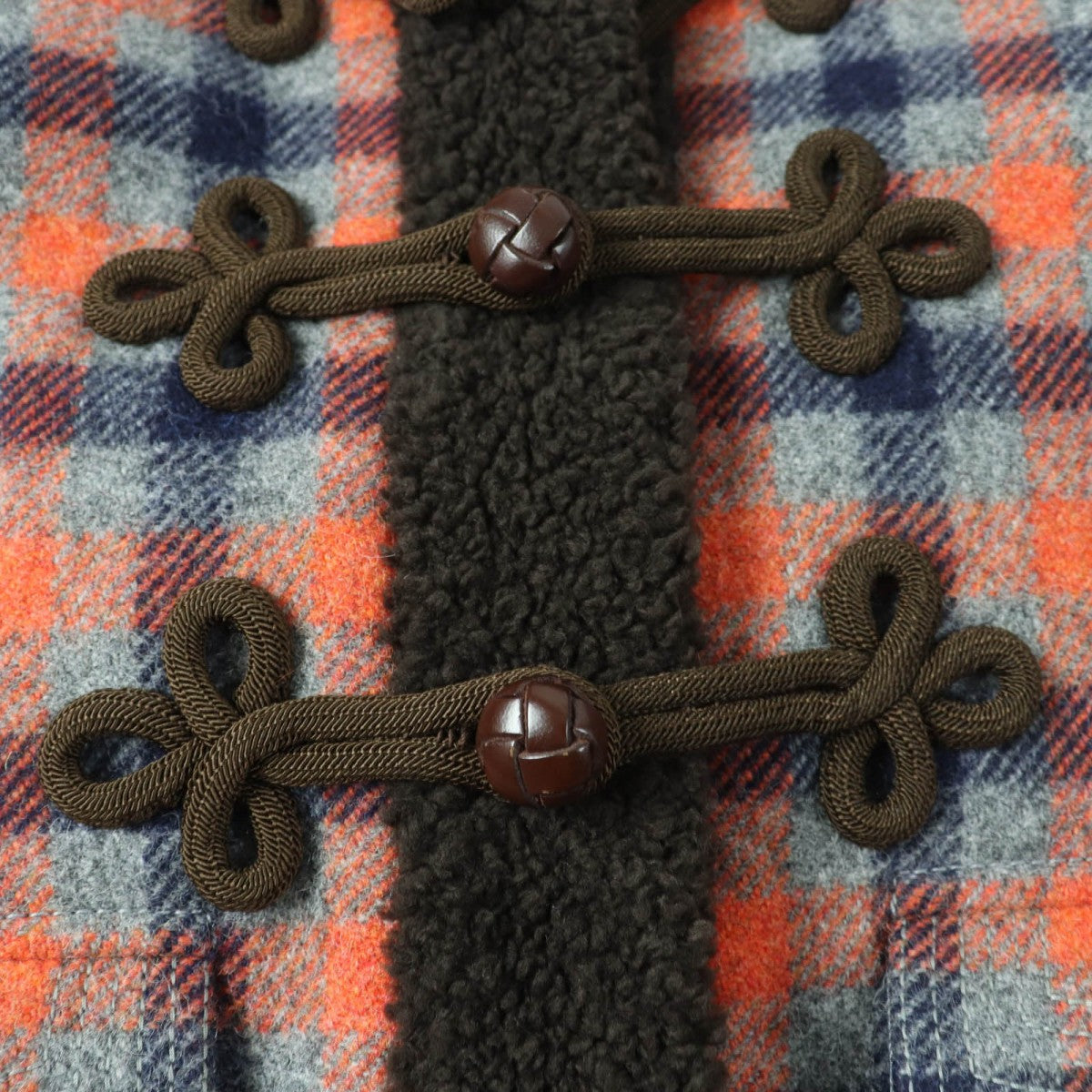 GUCCI coat 633365 wool multicolor 36