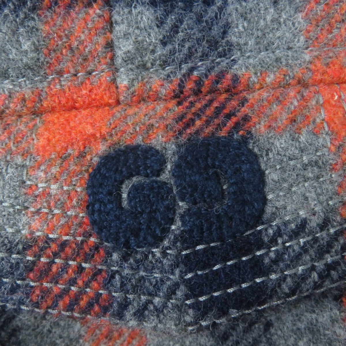 GUCCI coat 633365 wool multicolor 36