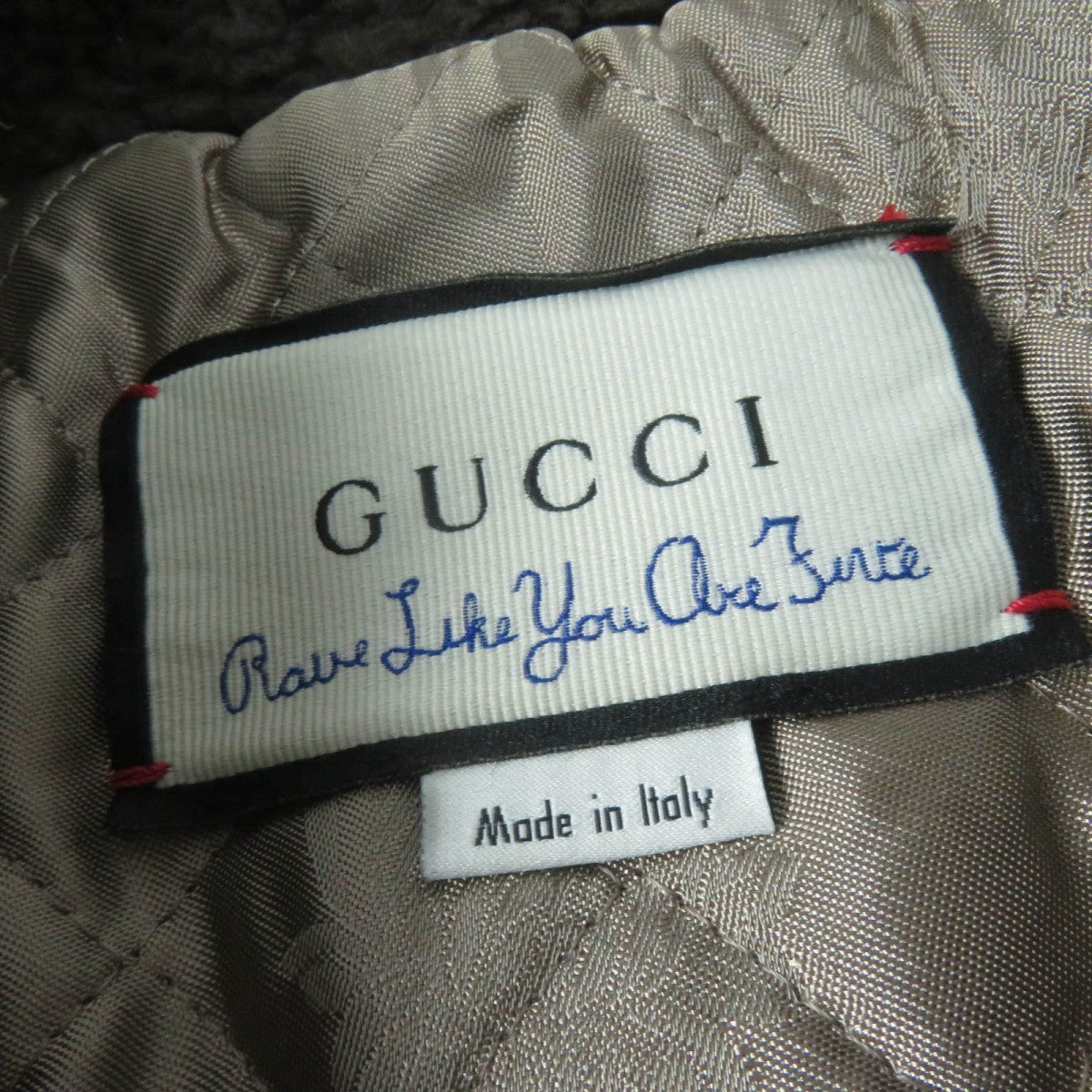 GUCCI coat 633365 wool multicolor 36