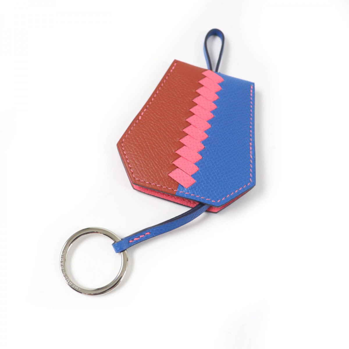 HERMES Bag charm Main：Epsom multicolor Clochette・Cle Grand Trace