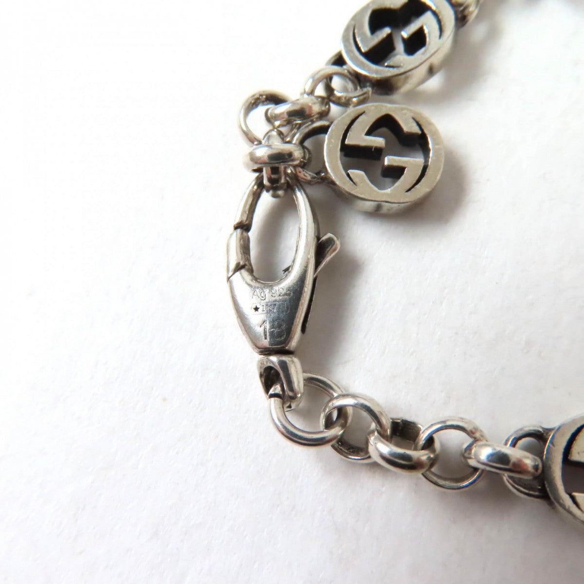 GUCCI bracelet SV925 Silver 18