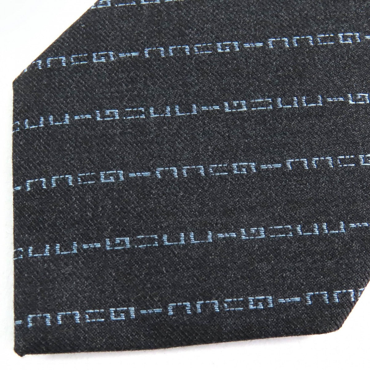 GUCCI tie wool Dark gray