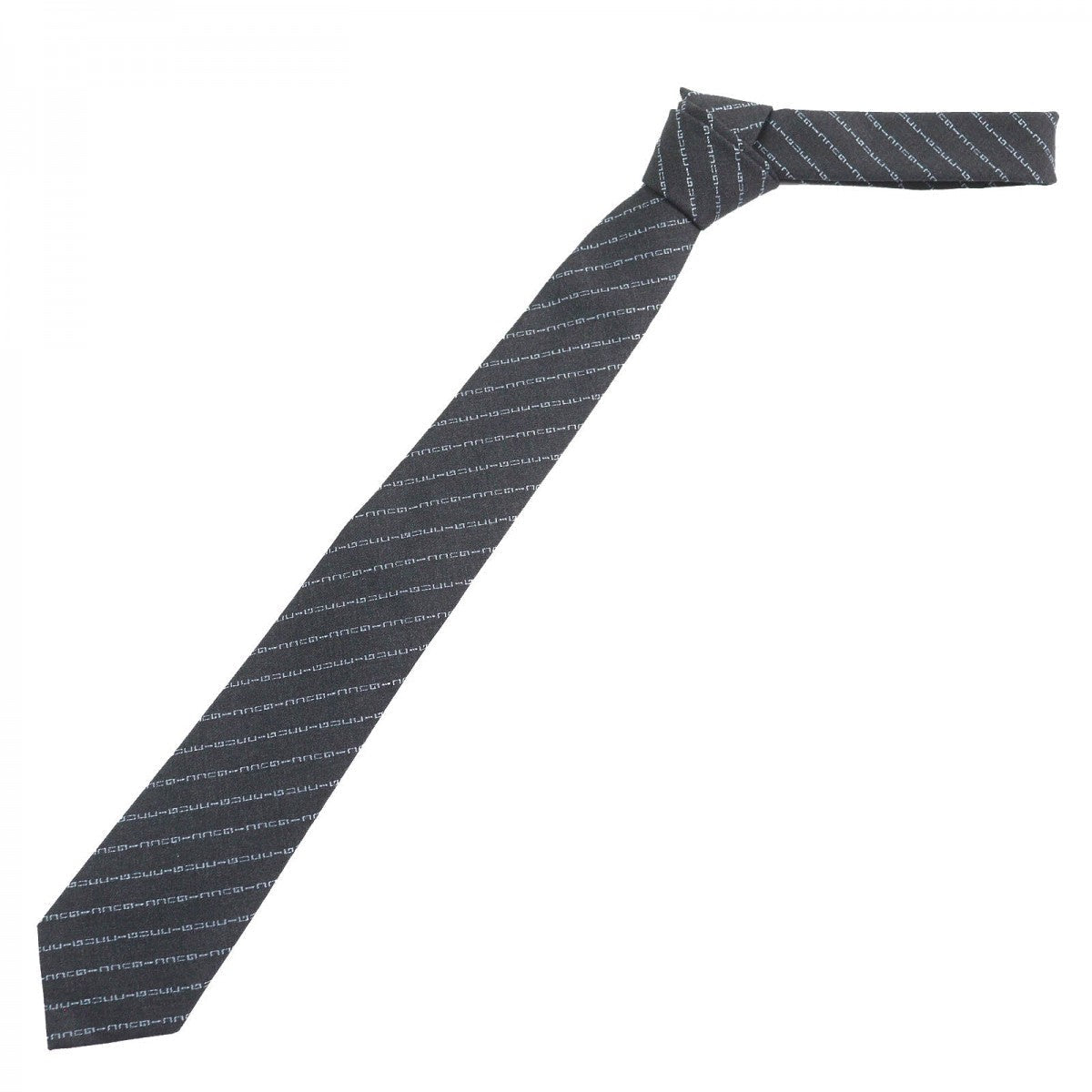 GUCCI tie wool Dark gray