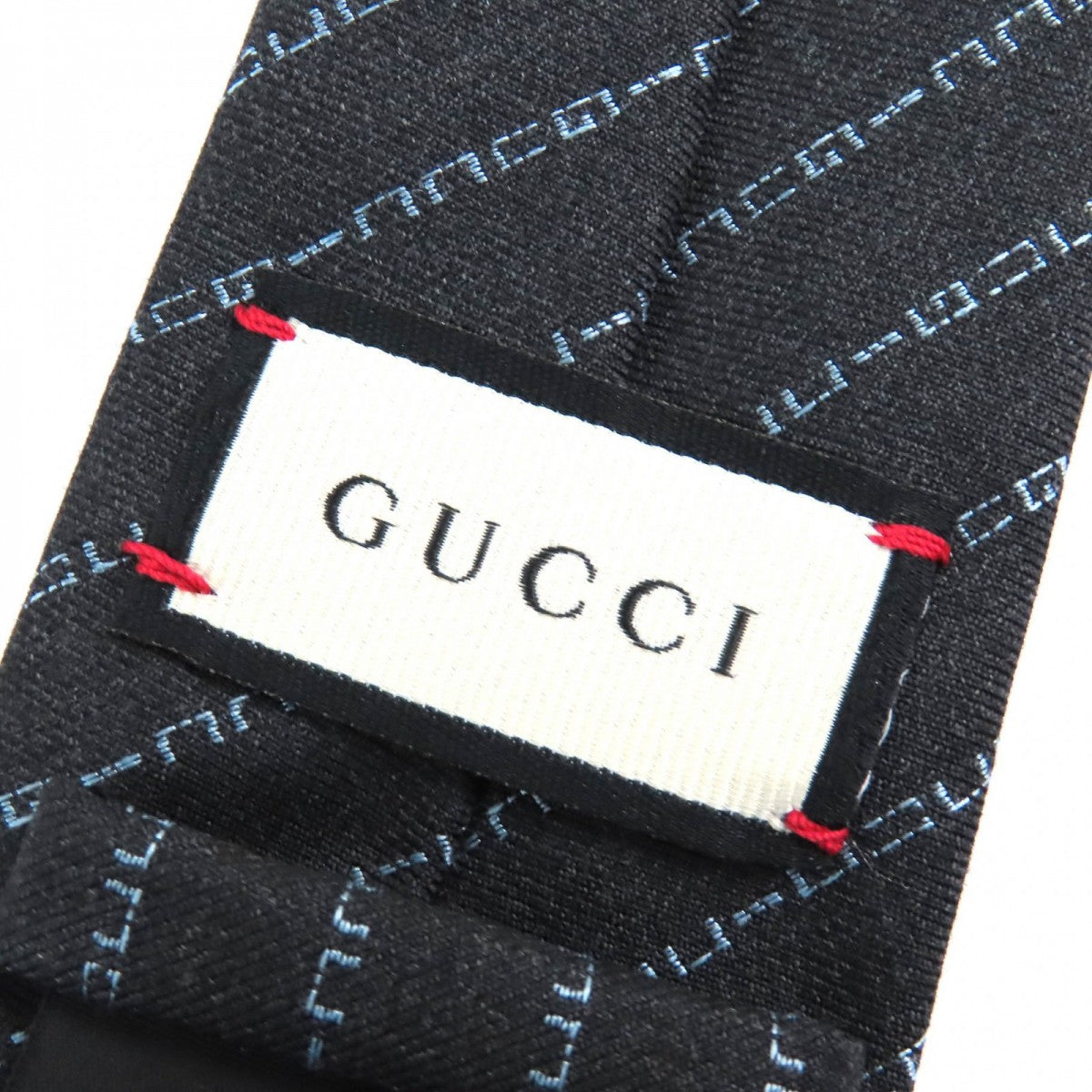 GUCCI tie wool Dark gray
