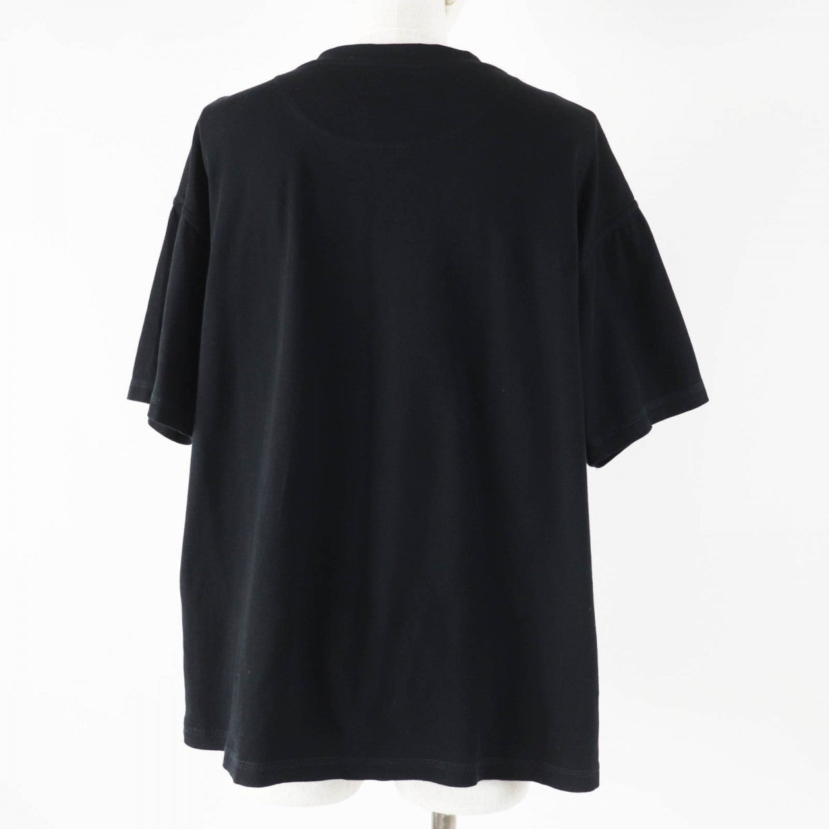 HERMES Short sleeve T-shirt cotton black 44