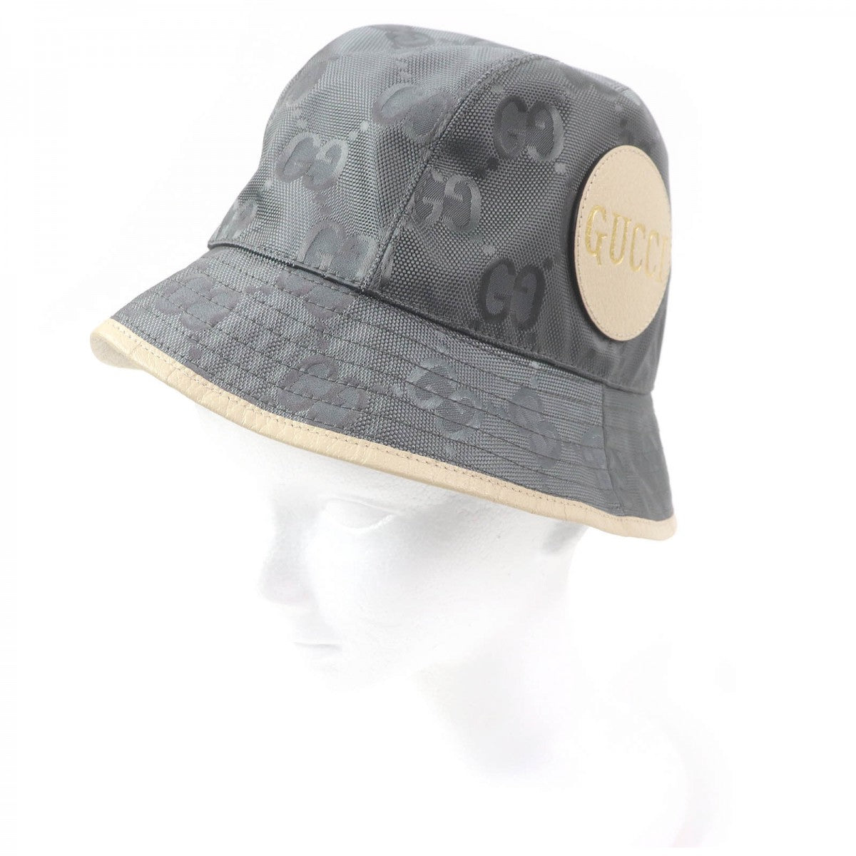 GUCCI hat 627115 Nylon gray