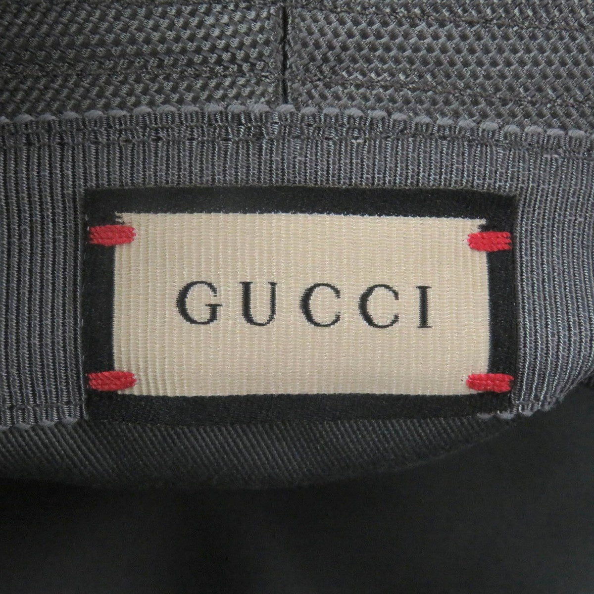 GUCCI hat 627115 Nylon gray