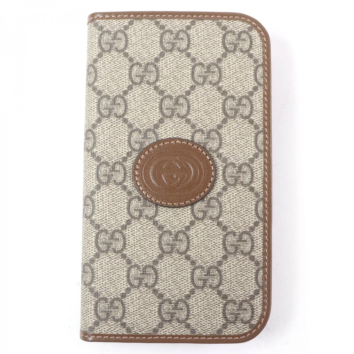 GUCCI iPhone case 760184 GG Supreme Brown