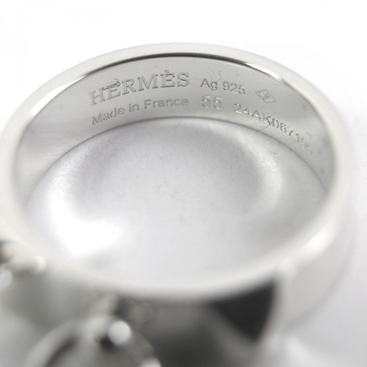 HERMES Ring AG925 Silver Corey de Cyan
