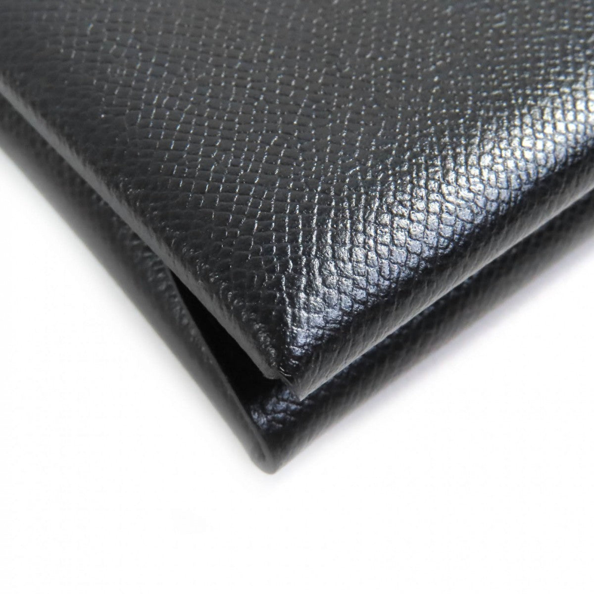 HERMES Coin case Vaugham black Calvi duo