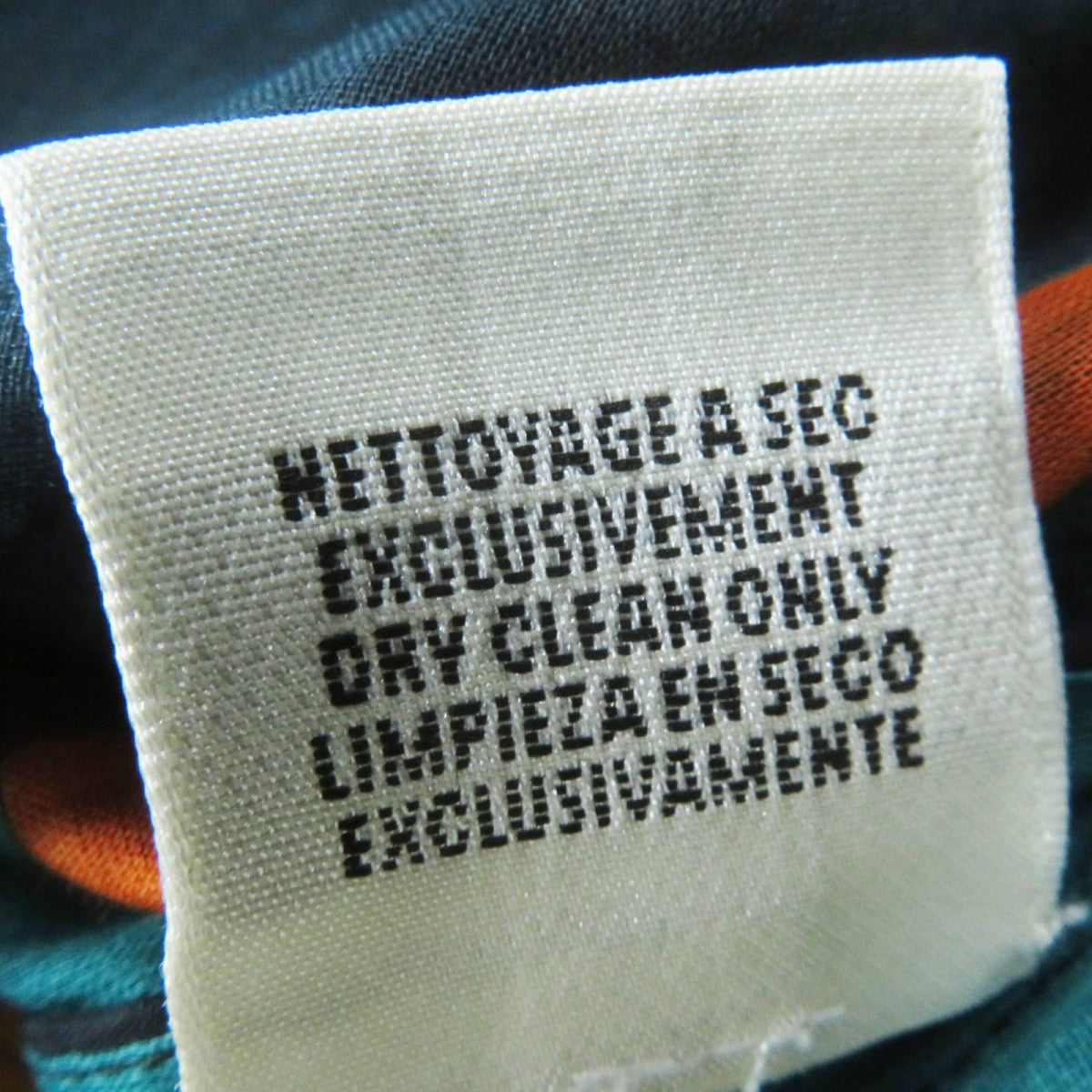 HERMES poncho cotton Green Black type clic clac click crack 34