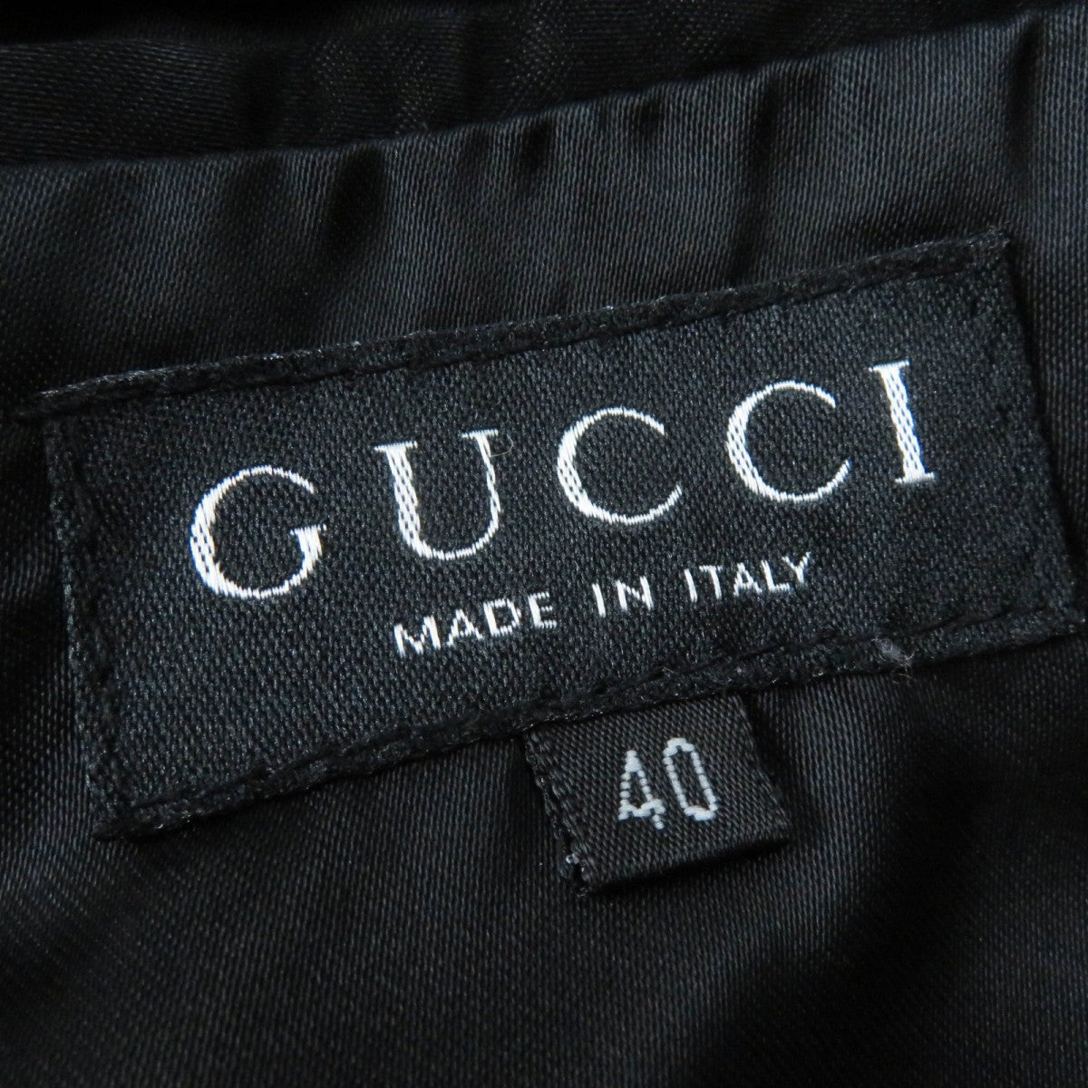 GUCCI coat alpaca Charcoal gray 40