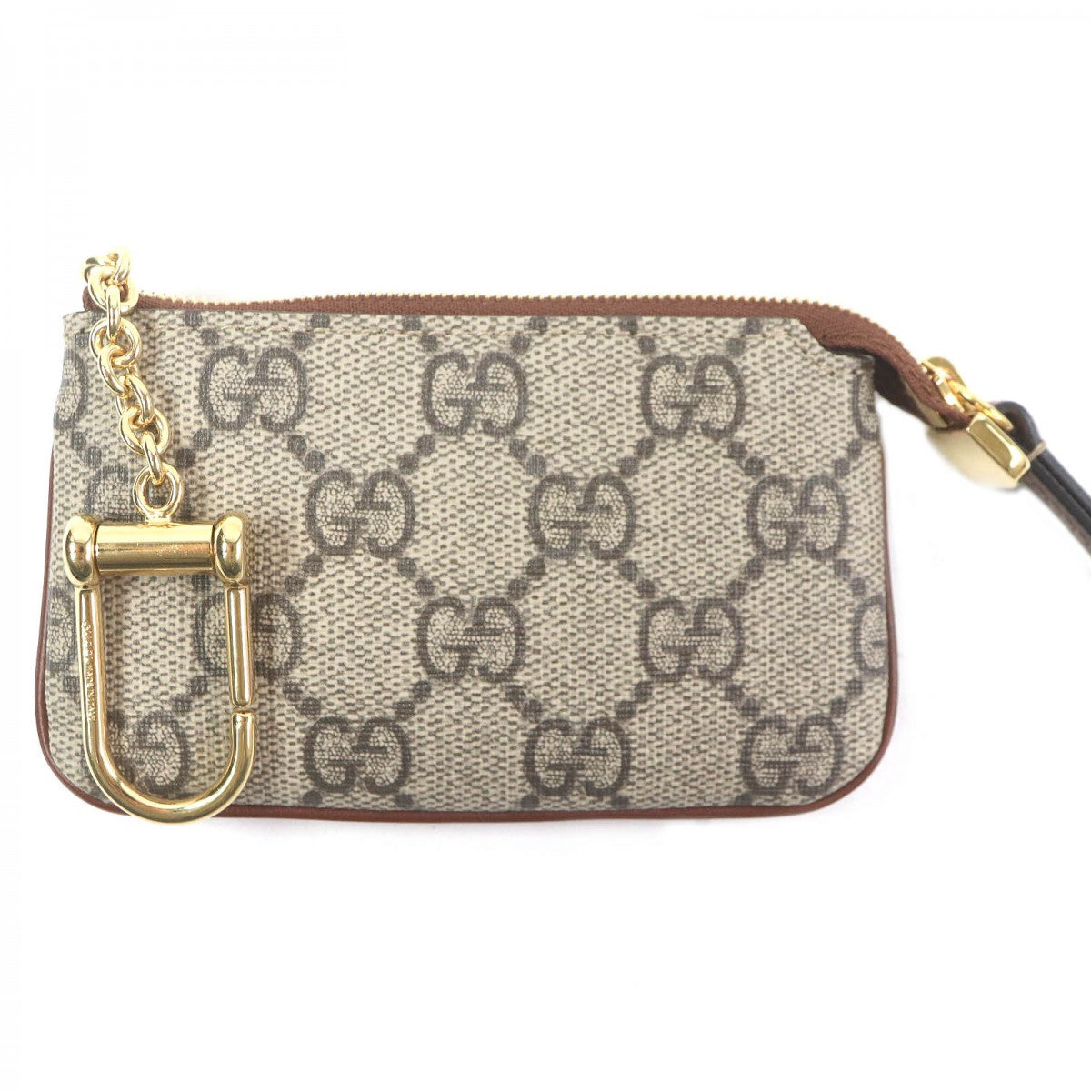 GUCCI Coin case 447964 PVC beige