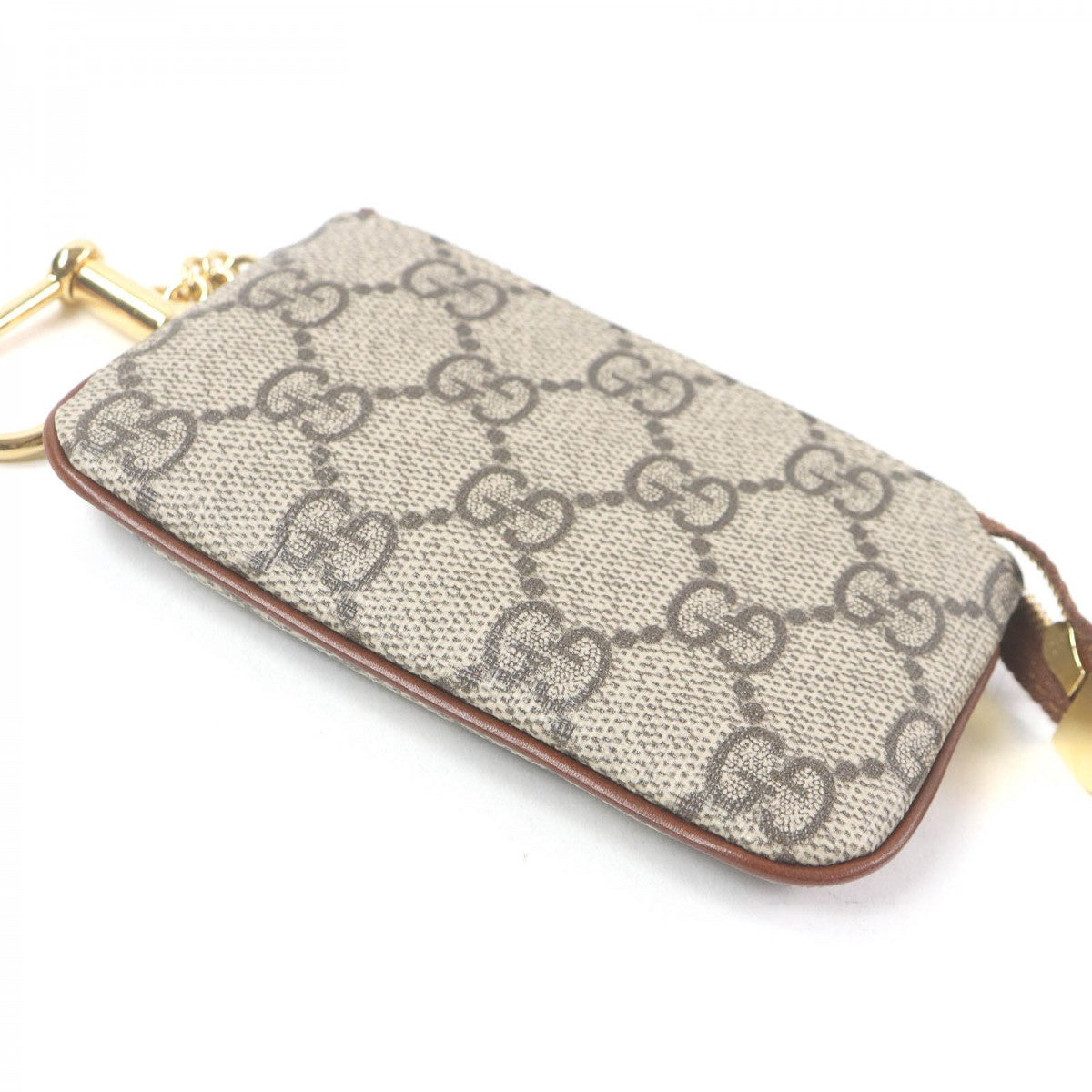 GUCCI Coin case 447964 PVC beige