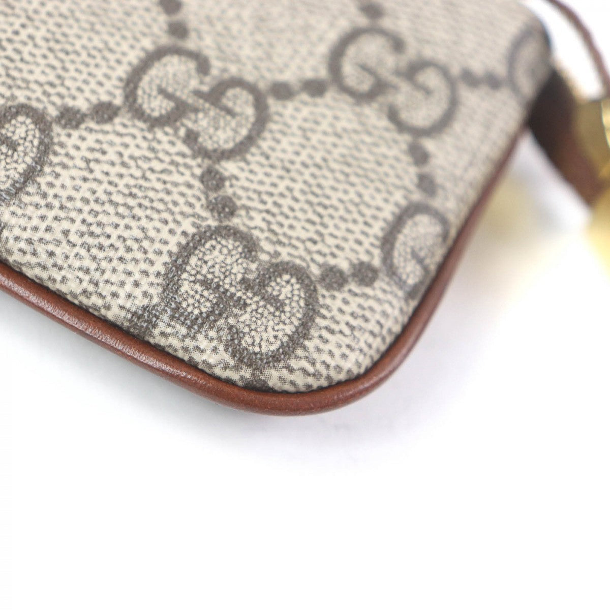 GUCCI Coin case 447964 PVC beige
