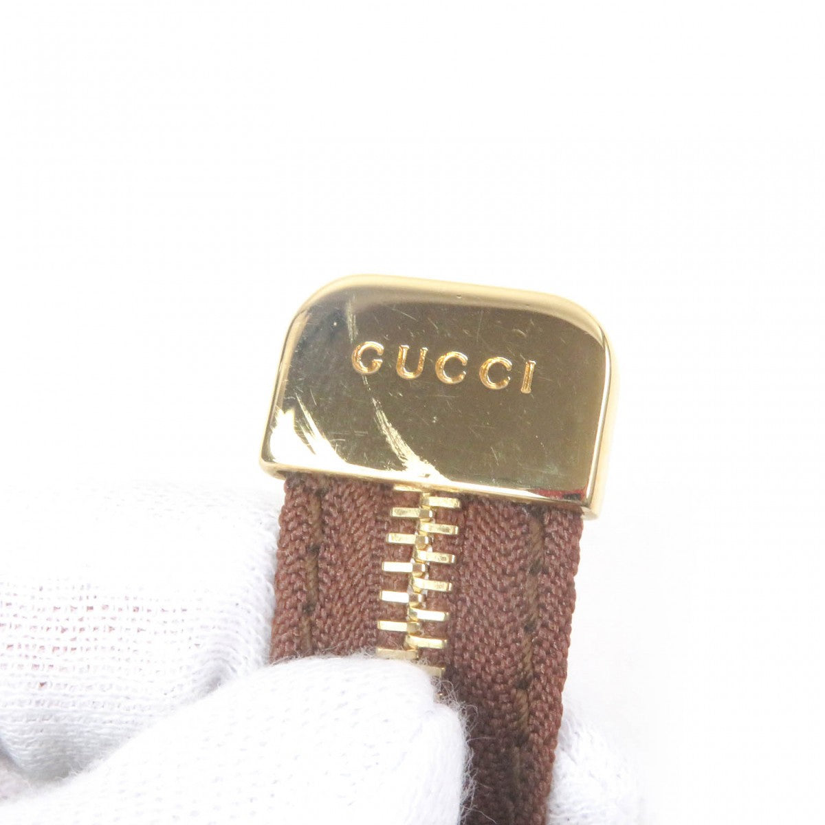 GUCCI Coin case 447964 PVC beige