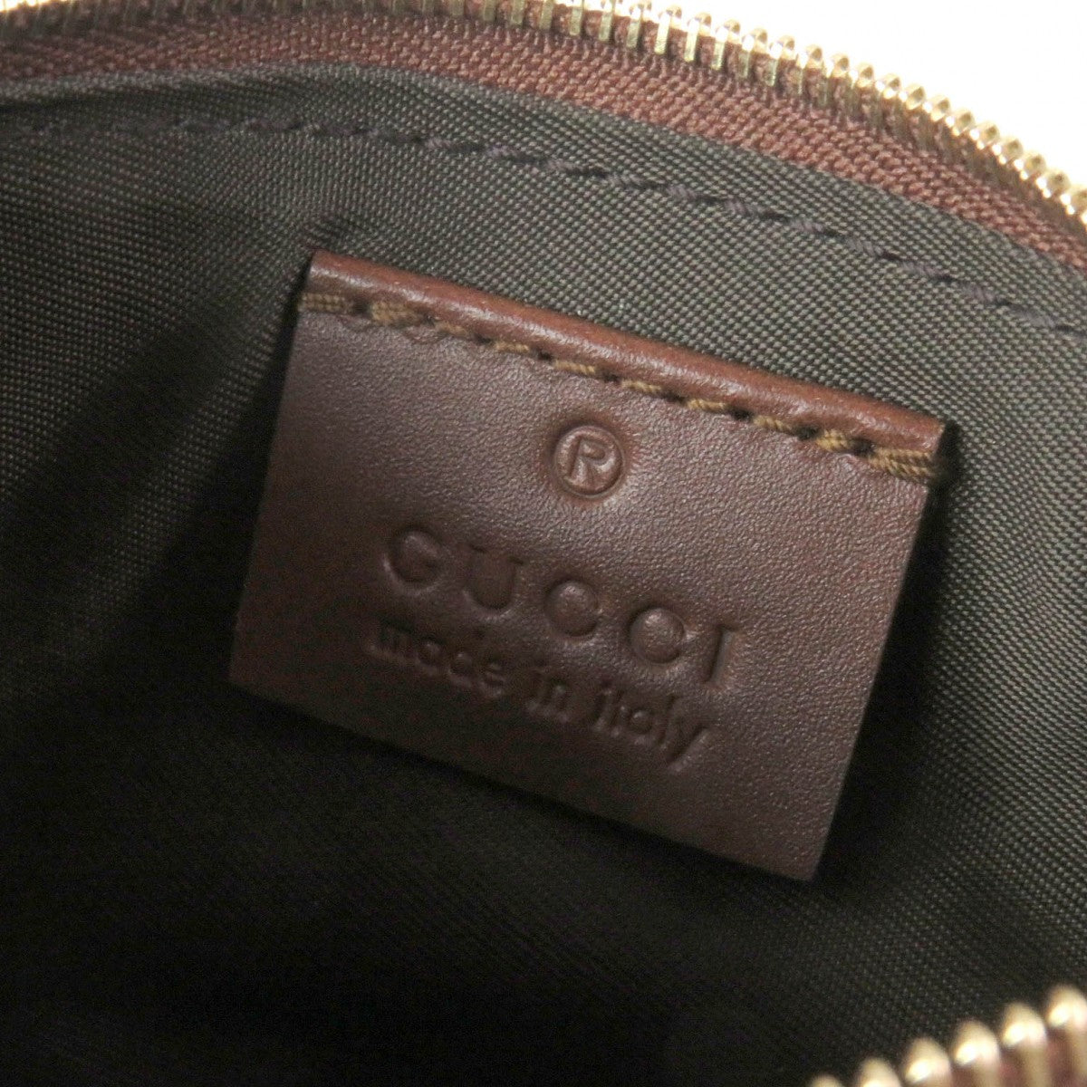 GUCCI Coin case 447964 PVC beige