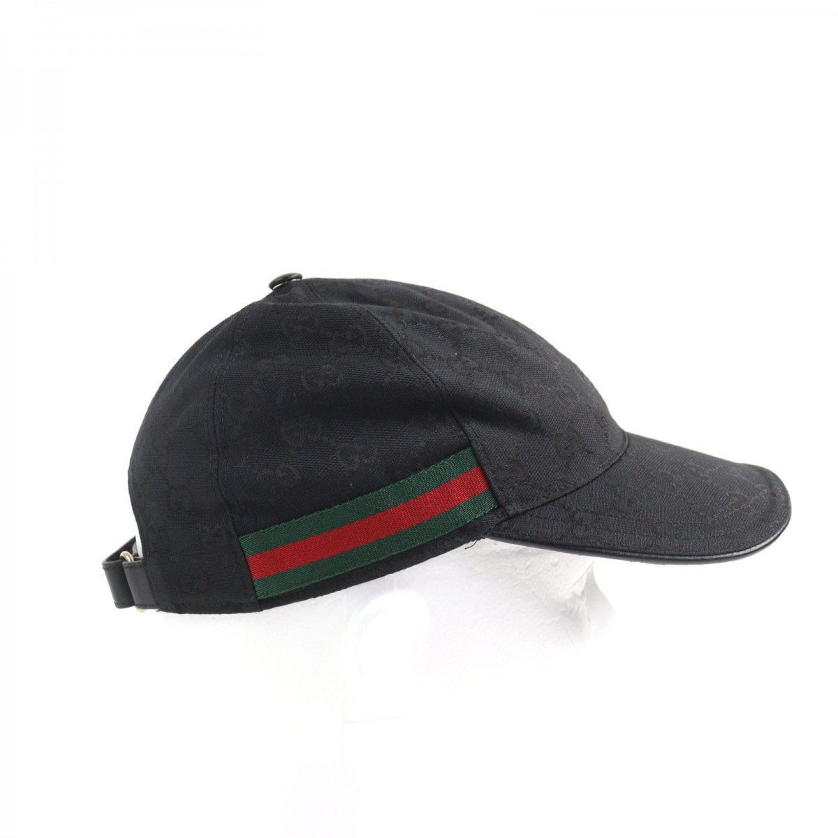 GUCCI cap 200035 polyester Black type All-over pattern M