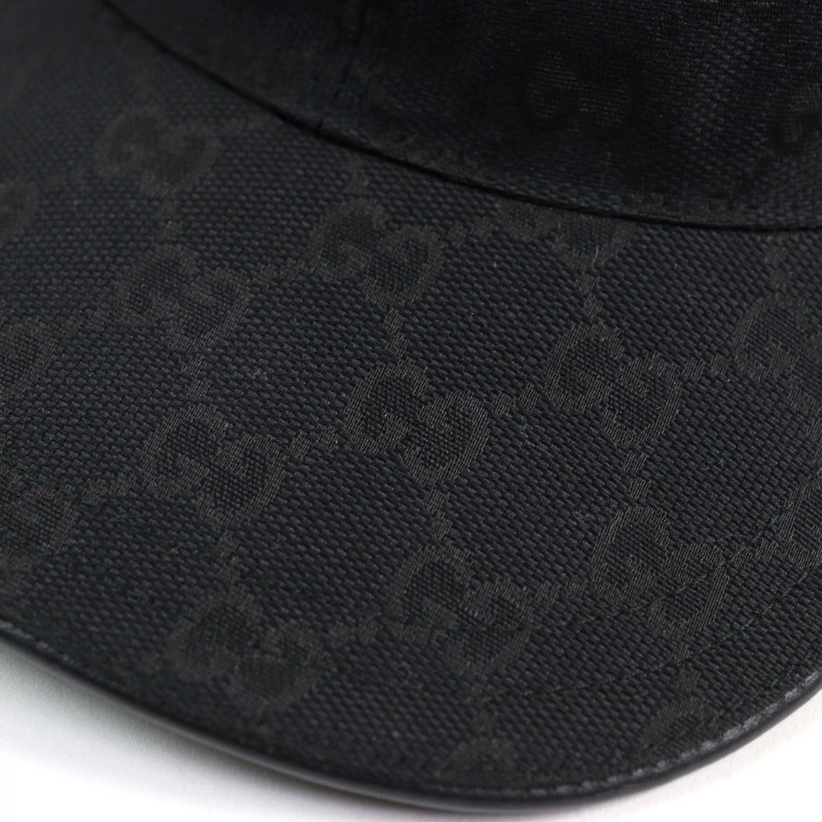 GUCCI cap 200035 polyester Black type All-over pattern M