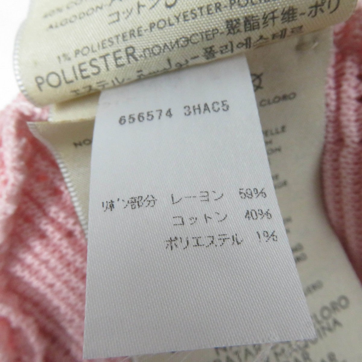 GUCCI beret 656574 cotton pink M