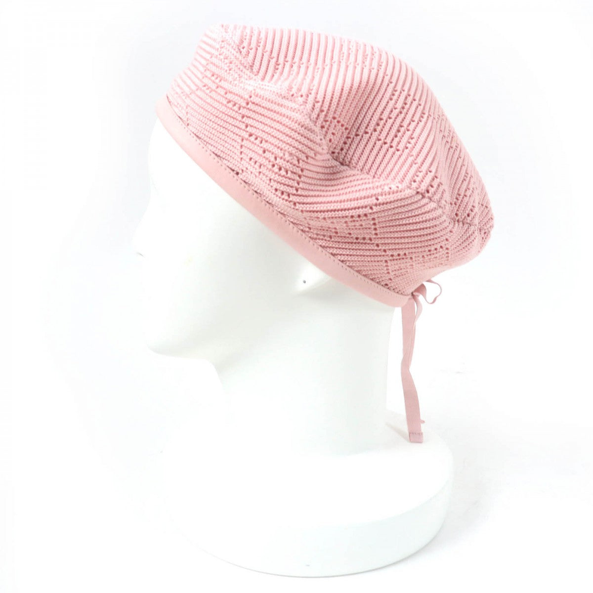 GUCCI beret 656574 cotton pink M