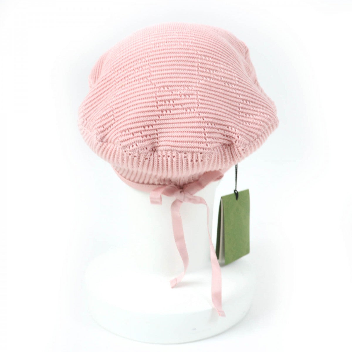 GUCCI beret 656574 cotton pink M