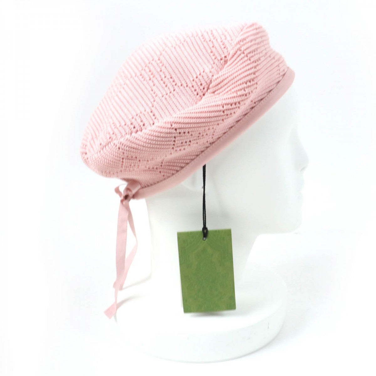 GUCCI beret 656574 cotton pink M