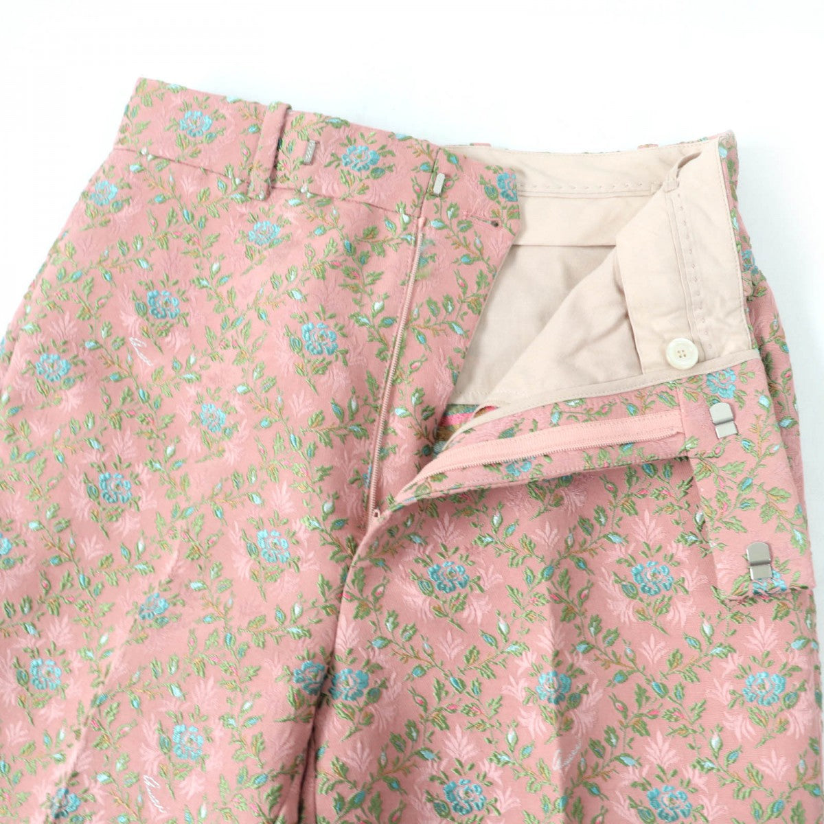 GUCCI Pants 621738 polyester pink 36