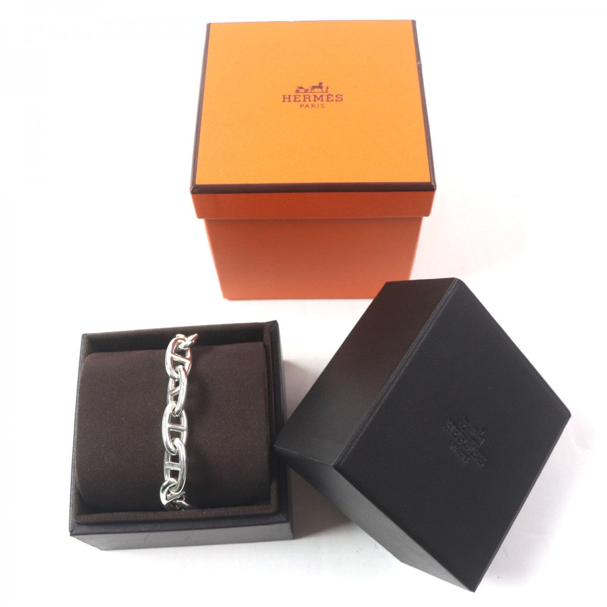 HERMES bracelet 23G445296 AG925 Silver Chene DunkleGM